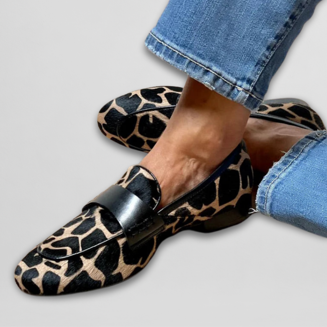 The Liora™ Leopard Loafers – Wild Chic