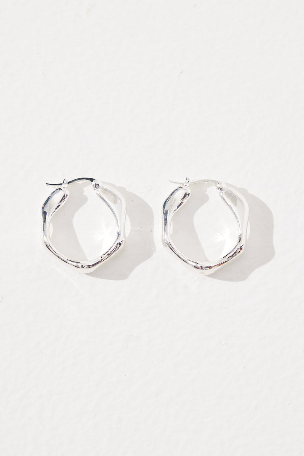 Serra Hoops Silver