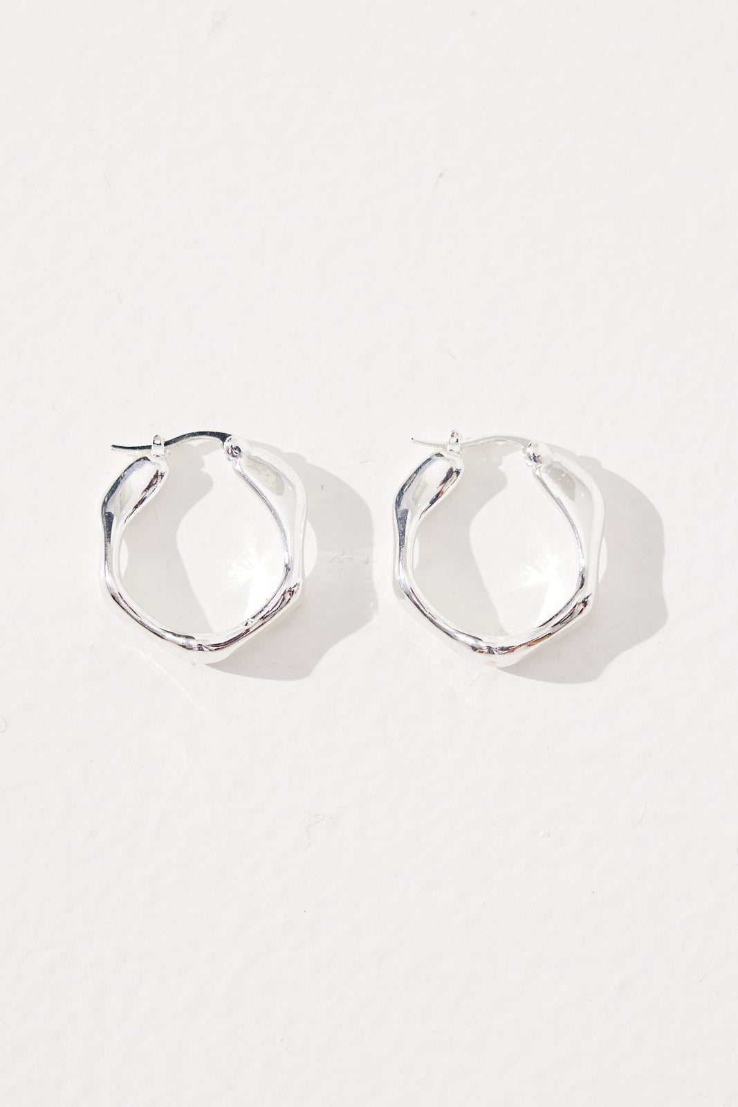 Serra Hoops Silver