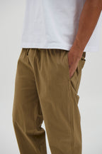 Novaroᵀᴹ Locky Straight Pant – Men’s Stripe Drawstring Tapered Fit