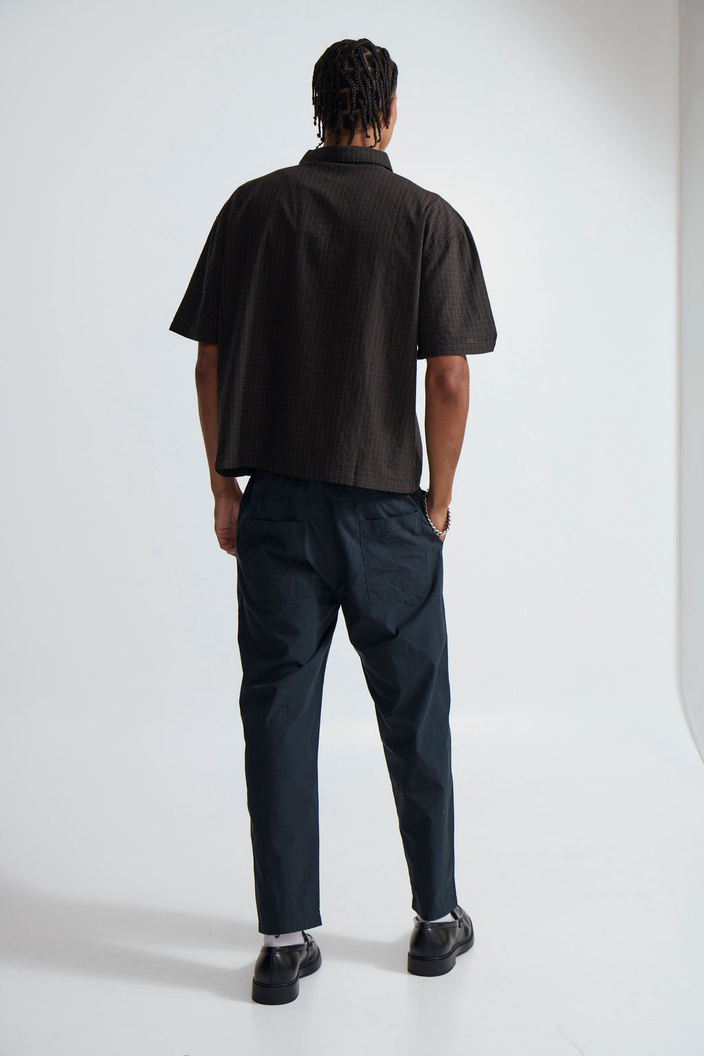 Novaroᵀᴹ Locky Straight Pant – Men’s Stripe Drawstring Tapered Fit