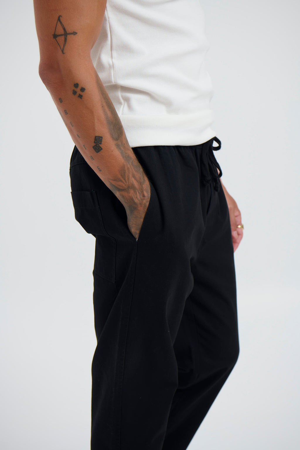 Olive Drift Pants