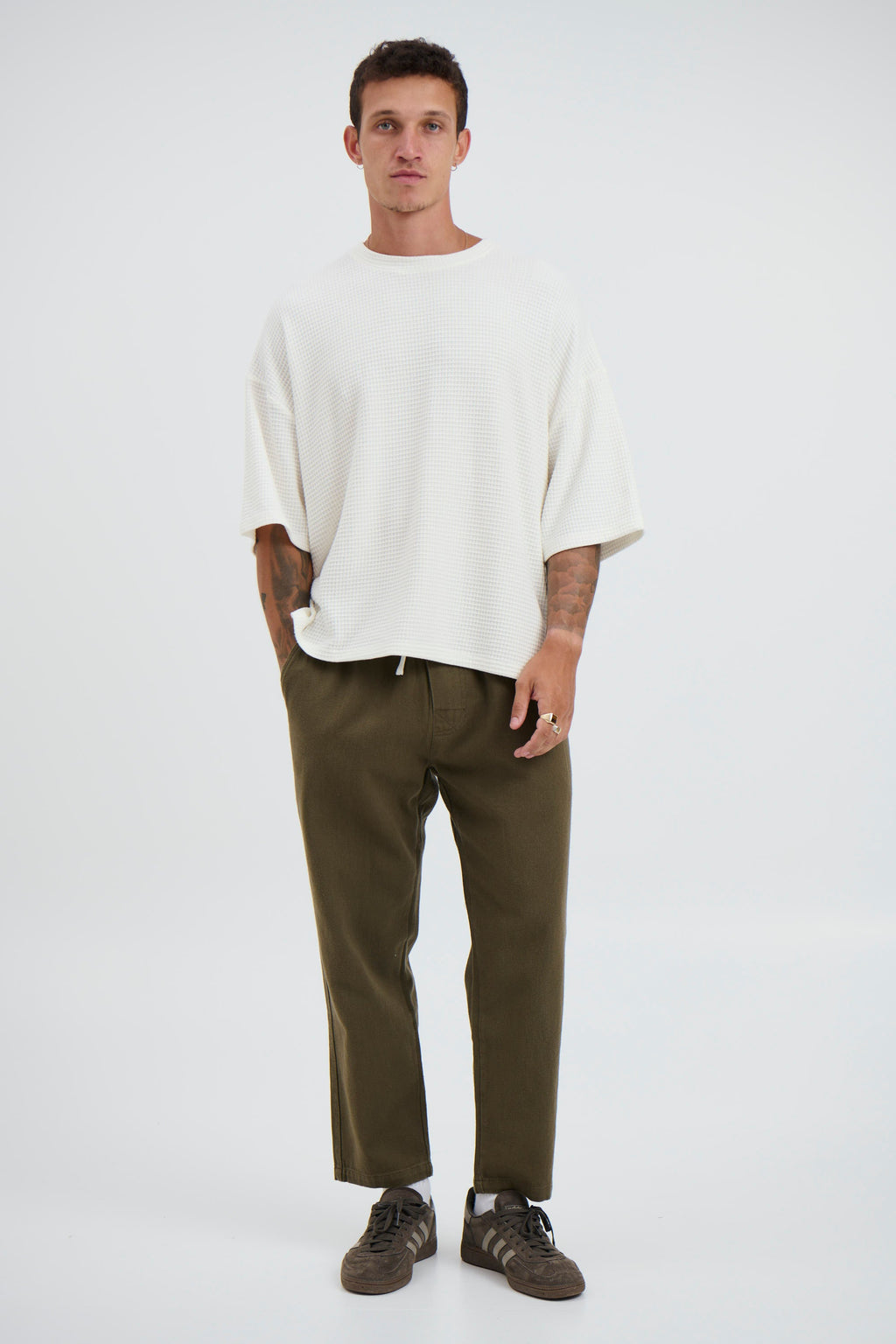 Olive Drift Pants