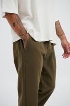 Olive Drift Pants