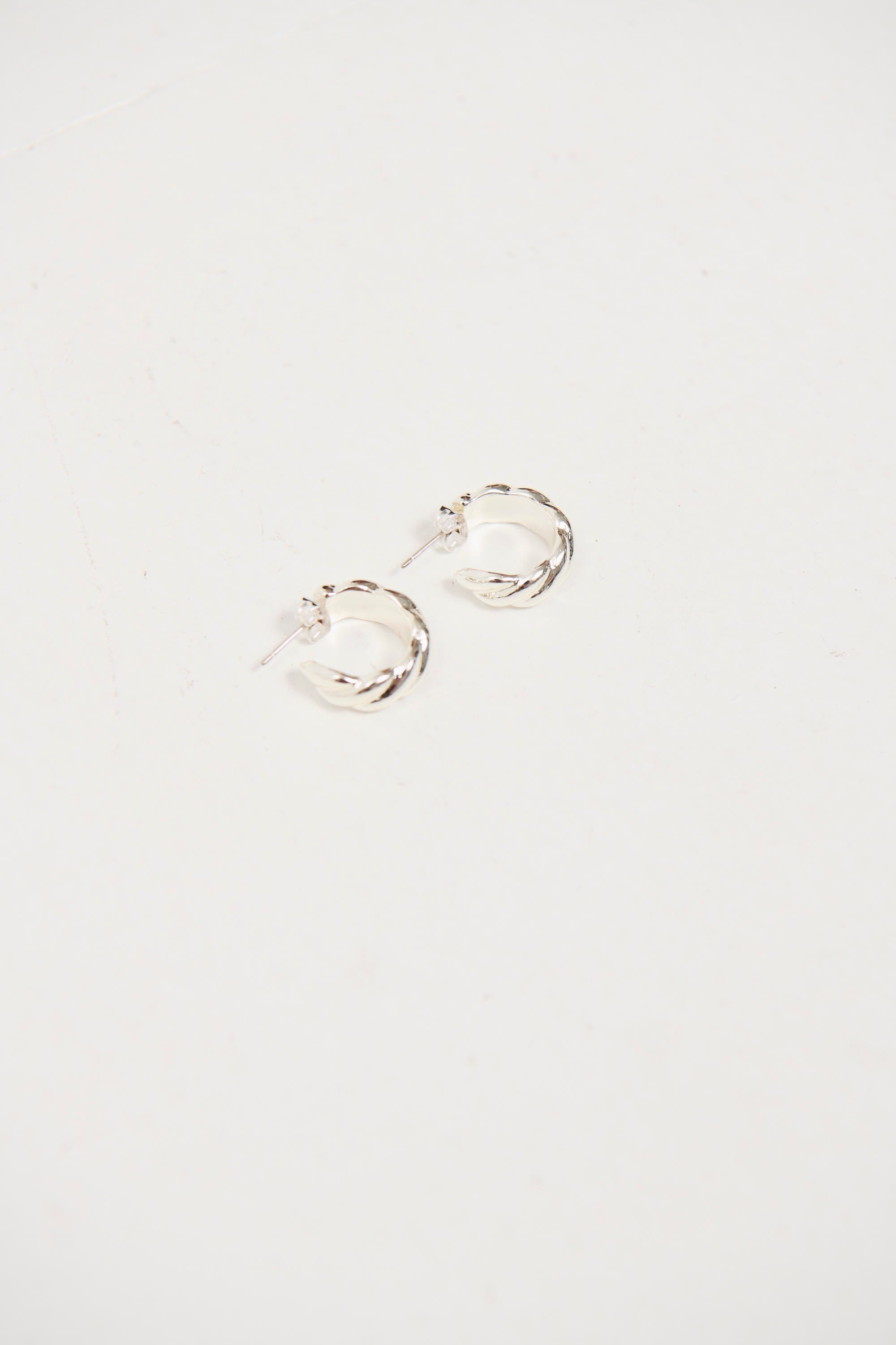 Kaelle Hoop Silver