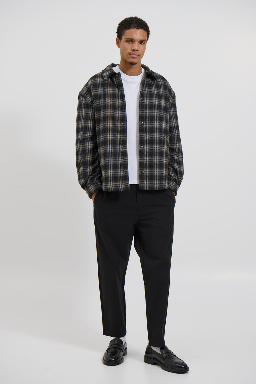 Novaroᵀᴹ Locky Straight Pant – Men’s Stripe Drawstring Tapered Fit