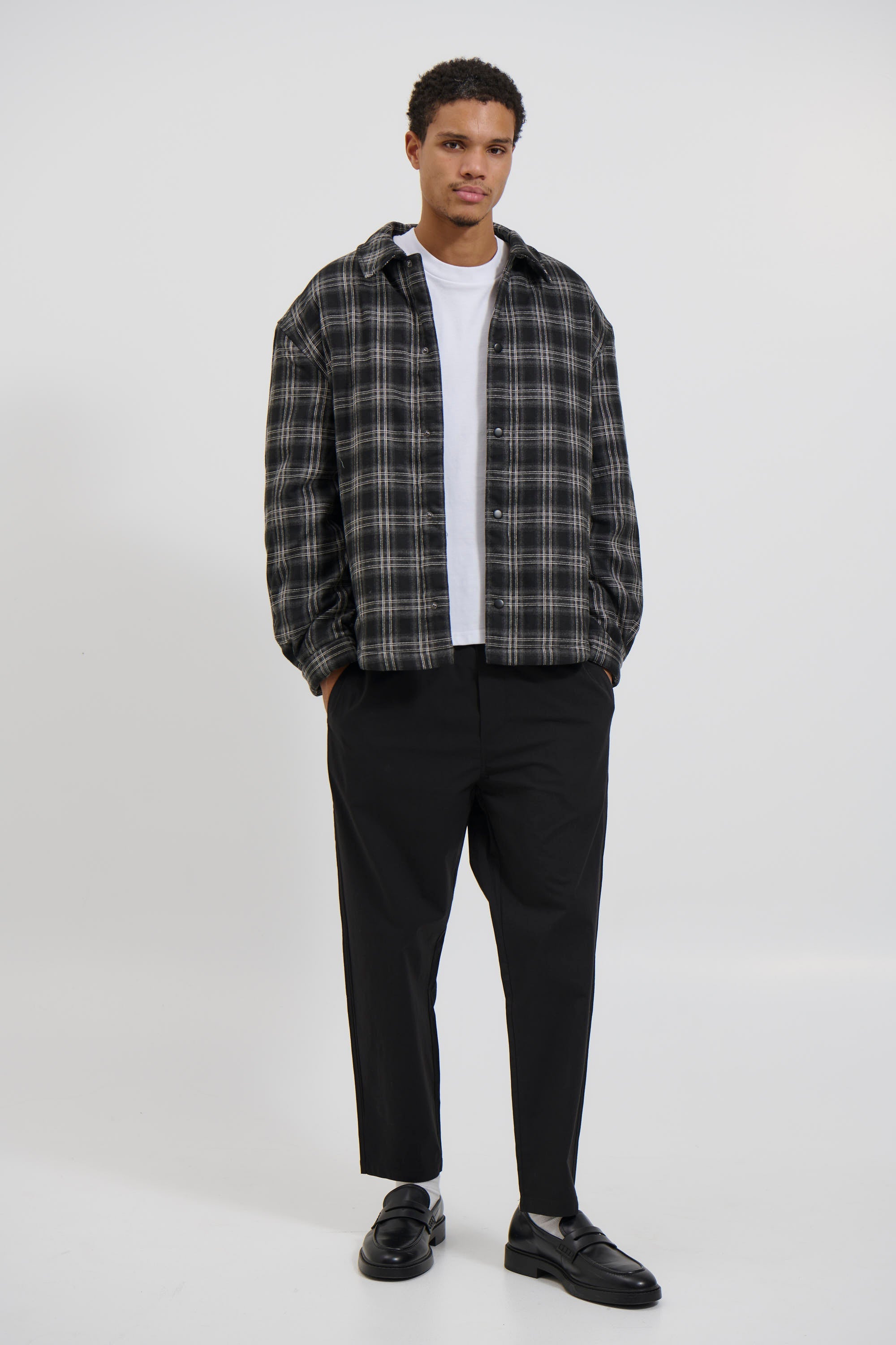 Novaroᵀᴹ Locky Straight Pant – Men’s Stripe Drawstring Tapered Fit