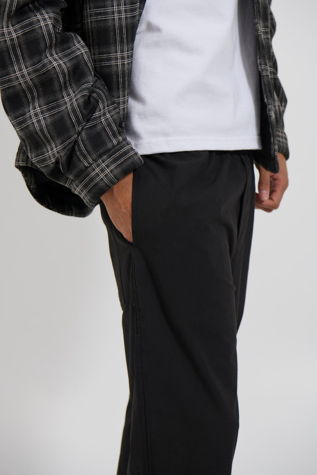 Novaroᵀᴹ Locky Straight Pant – Men’s Stripe Drawstring Tapered Fit