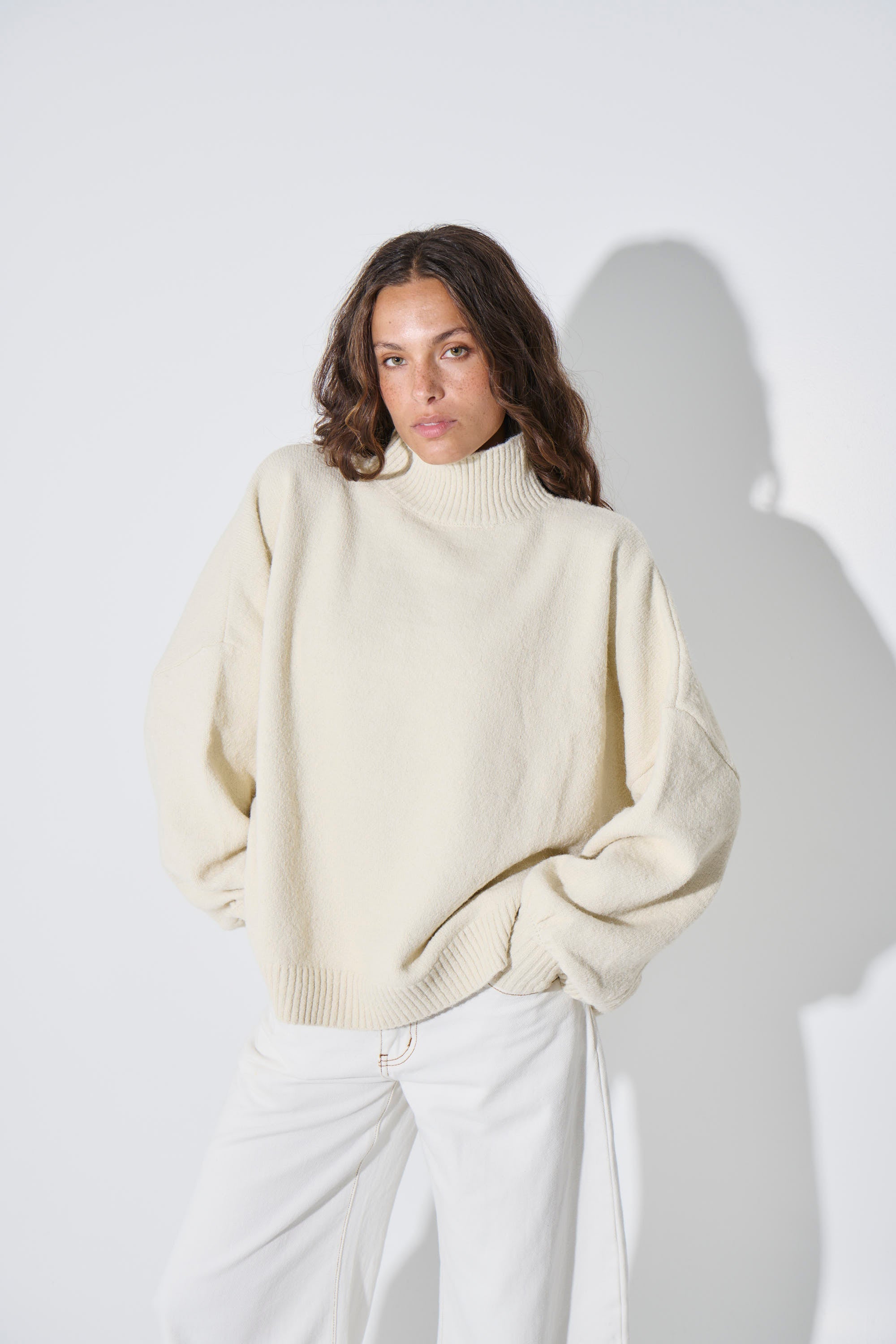 Liora Knit – Dark Grey Cozy Sweater