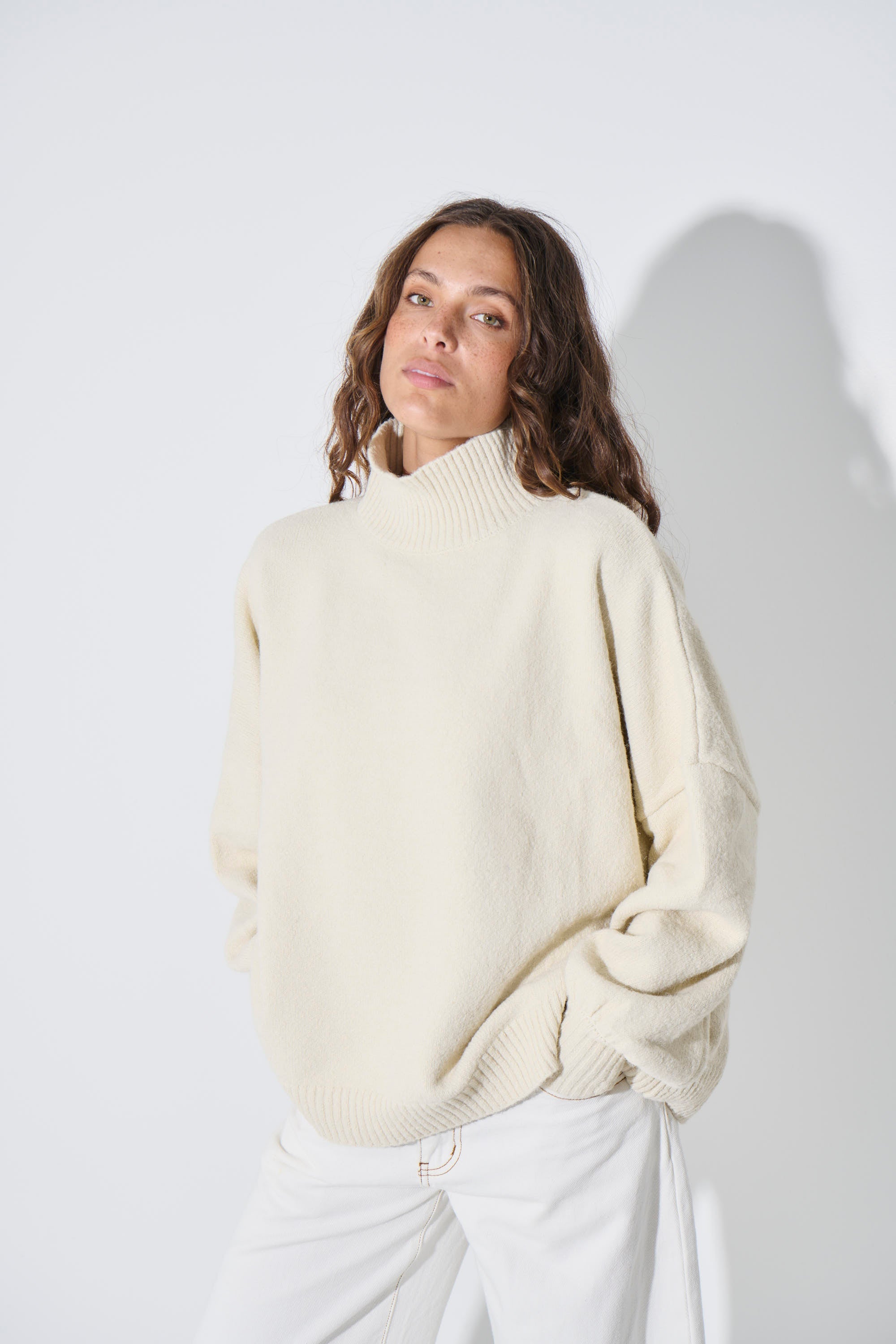 Liora Knit – Dark Grey Cozy Sweater