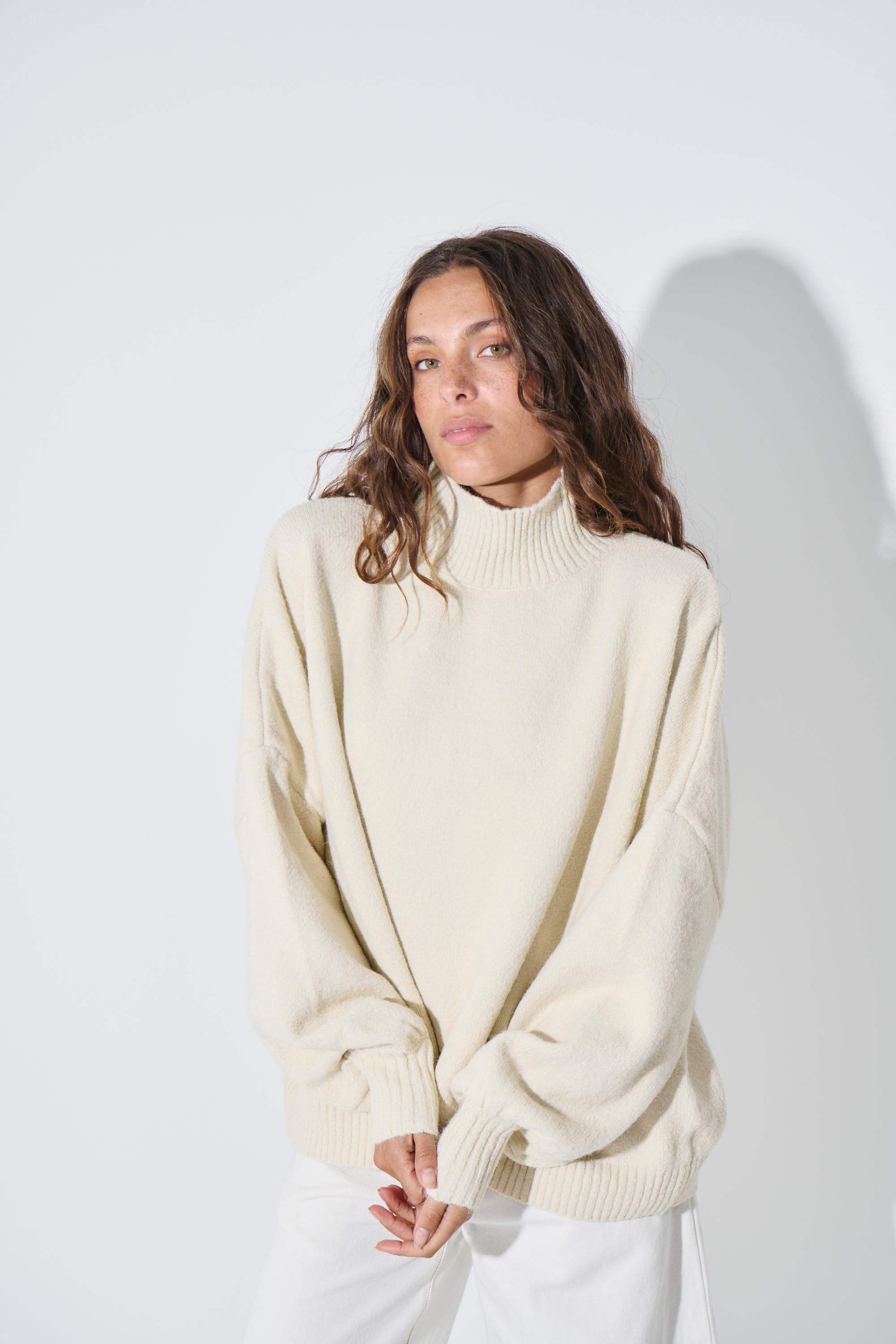 Liora Knit – Dark Grey Cozy Sweater