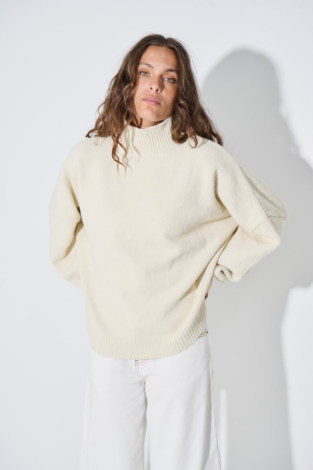 Liora Knit – Dark Grey Cozy Sweater