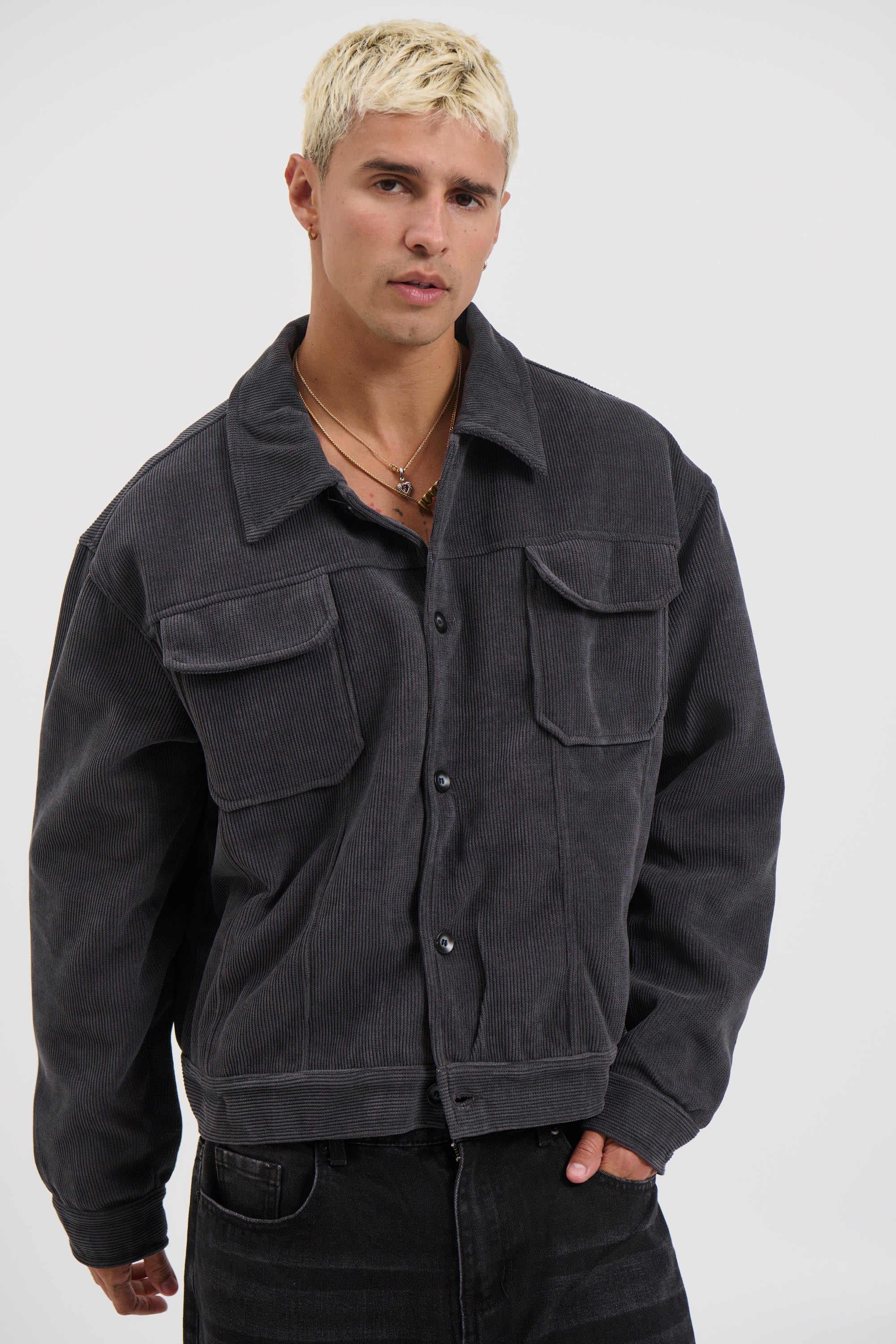 Silas Soft Cord Jacket