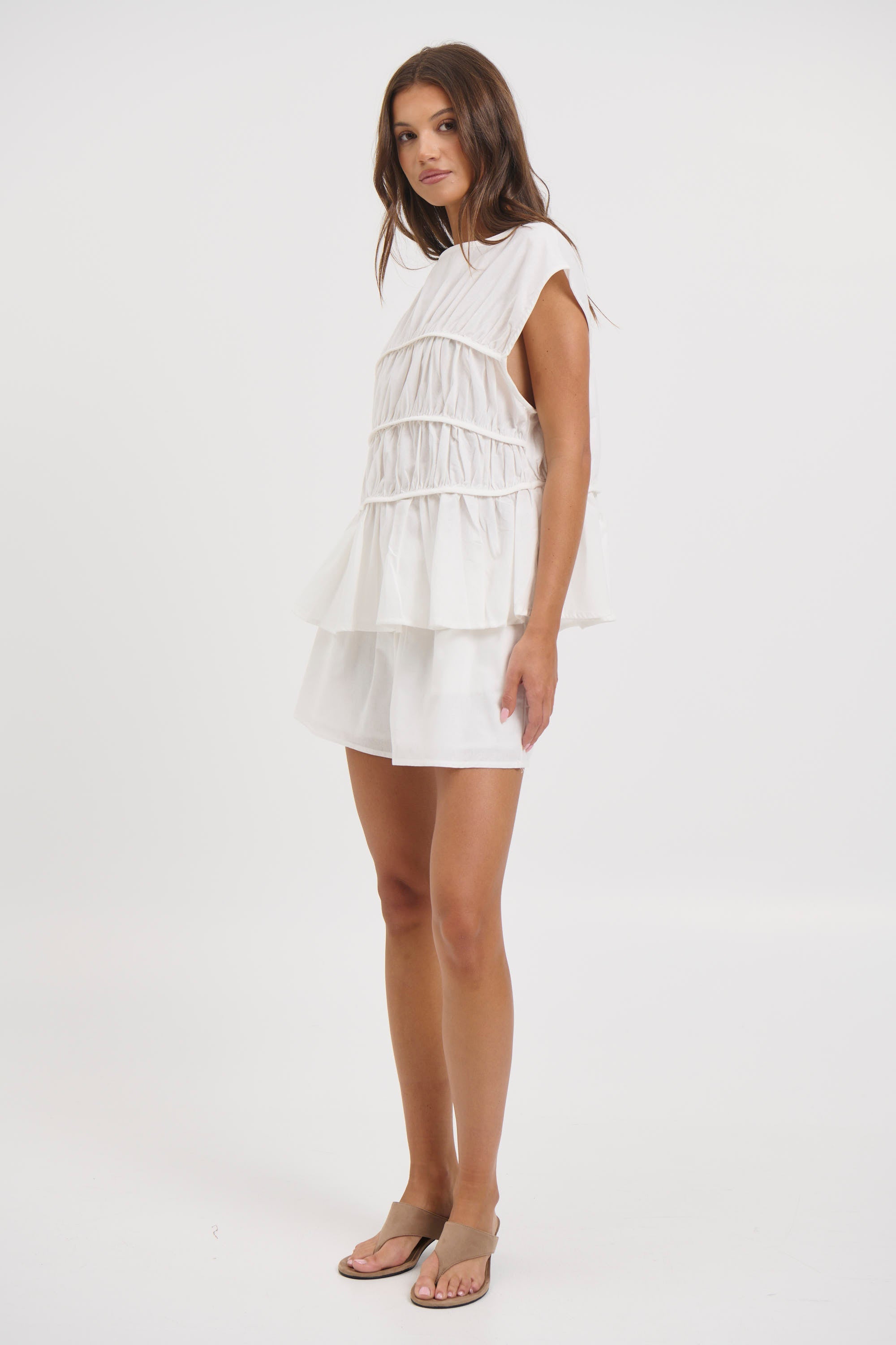 TILLY SET WHITE – TWO-PIECE SET