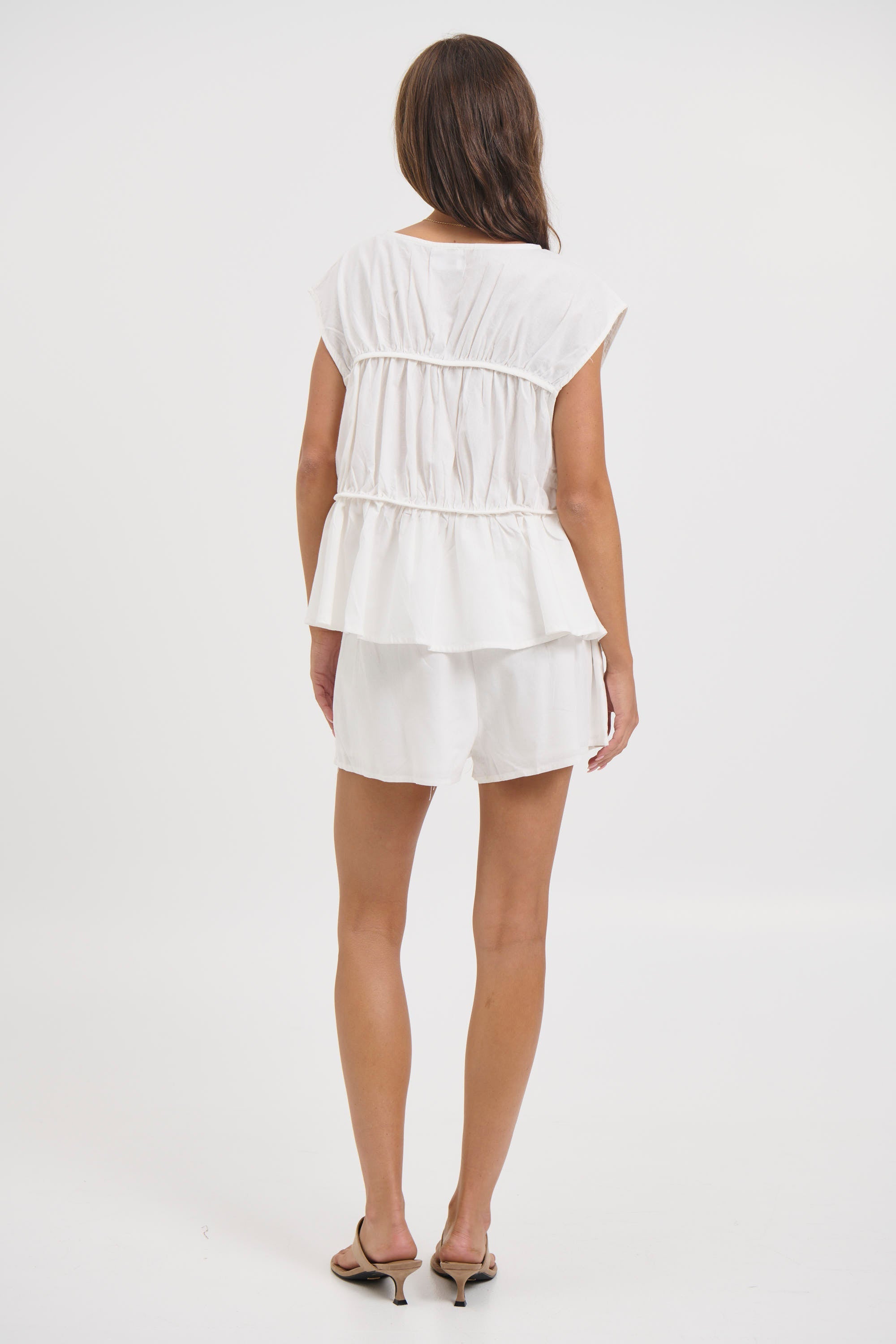 TILLY SET WHITE – TWO-PIECE SET