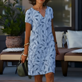 Lunéra™ Chic Breeze Summer Dress with Flattering Fit