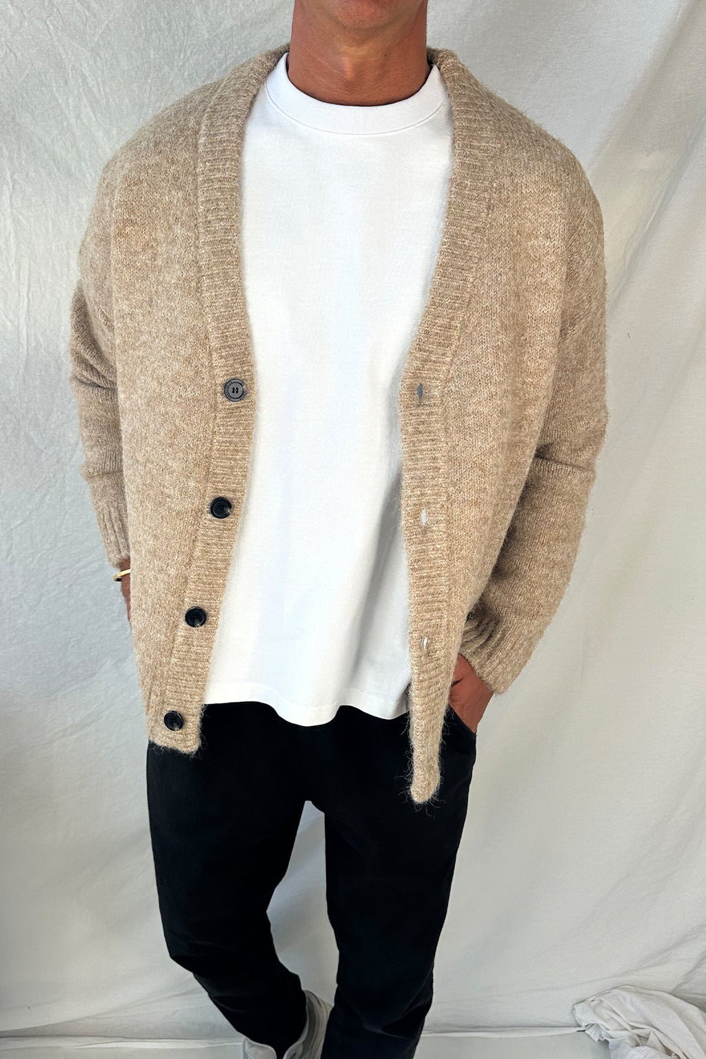 Alvero Men™ - Knitted Oversize Cardigan