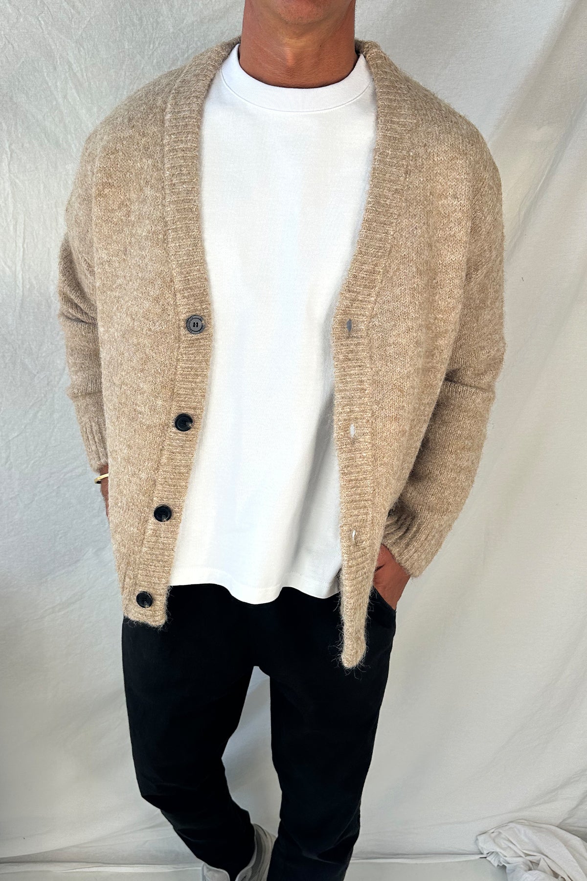 Alvero Men™ - Knitted Oversize Cardigan