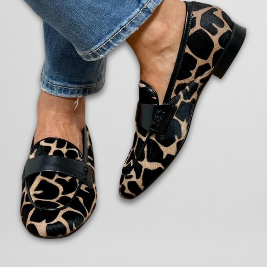 The Liora™ Leopard Loafers – Wild Chic