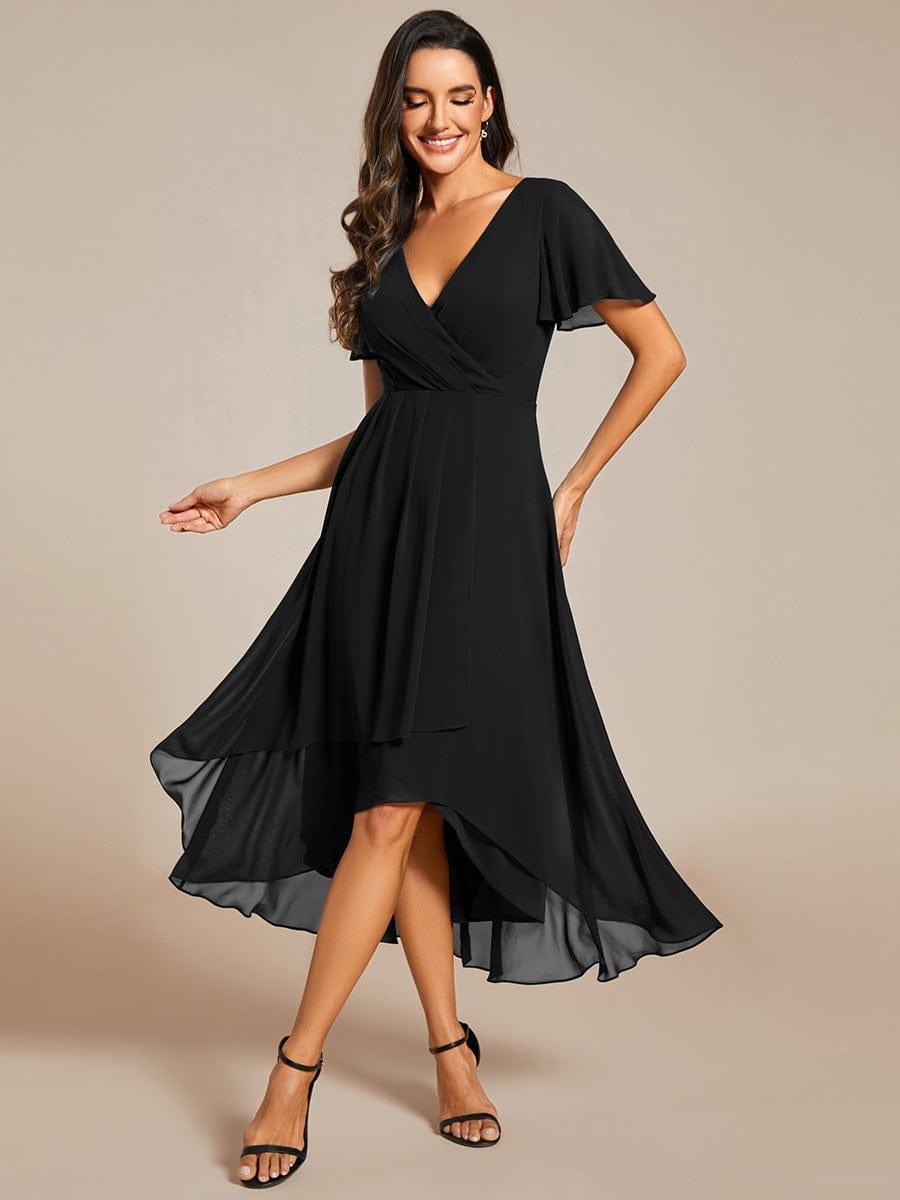 Elysian™ Midi Chiffon Wedding Guest Dress