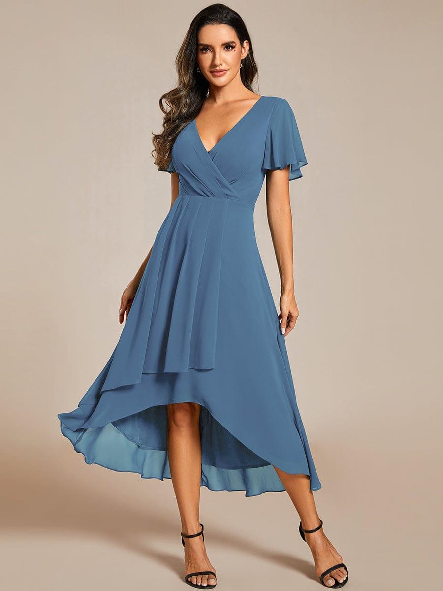 Elysian™ Midi Chiffon Wedding Guest Dress