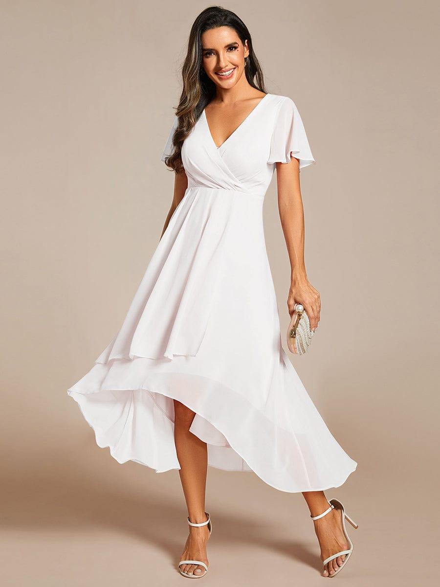 Elysian™ Midi Chiffon Wedding Guest Dress