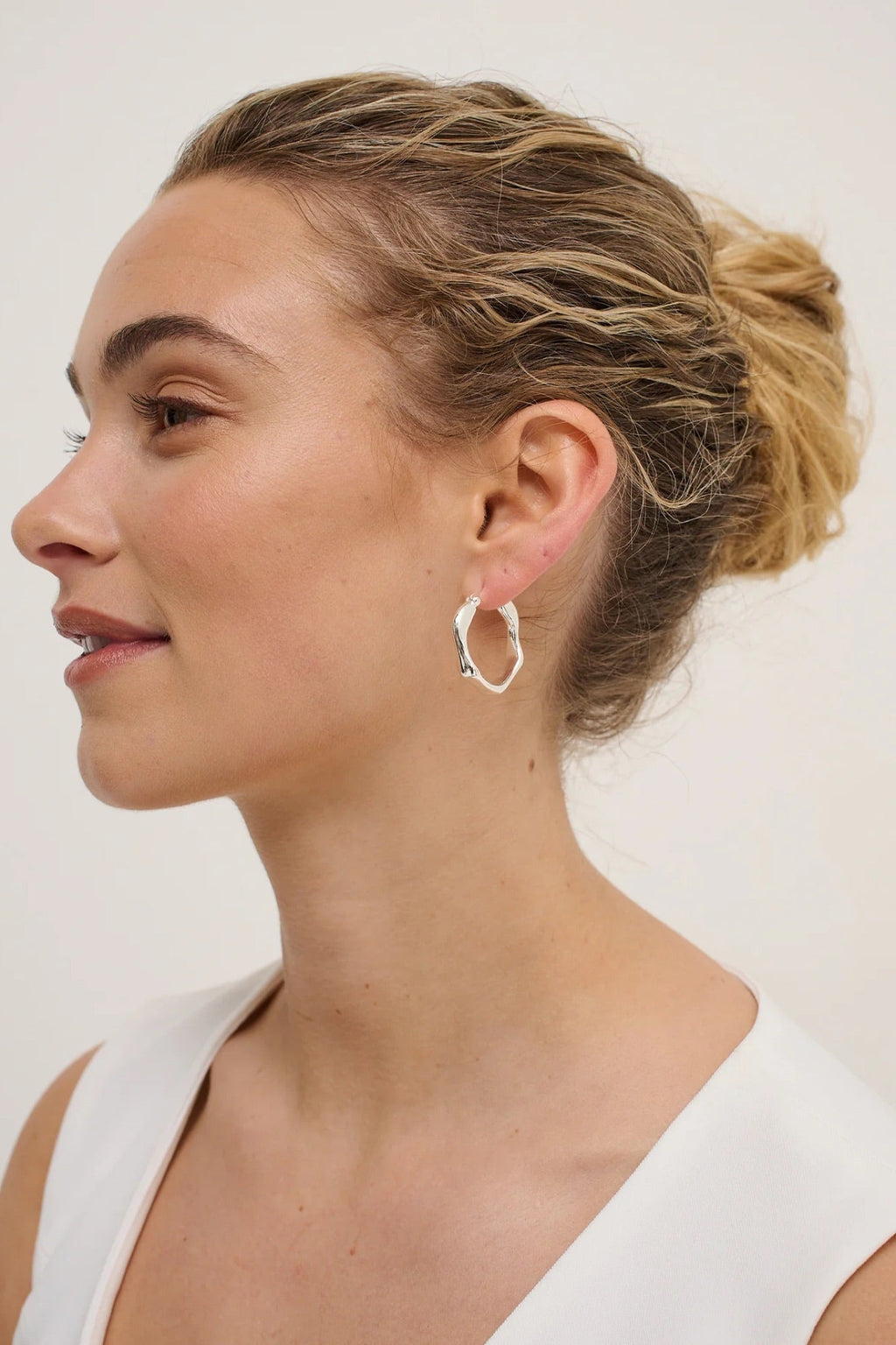 Serra Hoops Silver