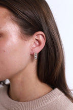Kaelle Hoop Silver