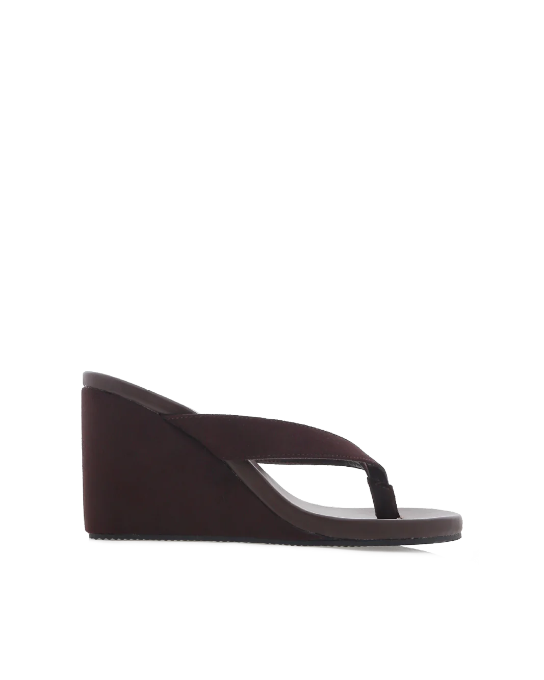 RAVEN – DARK CACAO SUEDE HEEL